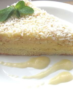 Торт в кокосовой стружке Снежное облако