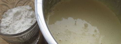 торт в кокосовой стружке снежное облако. Шаг 2