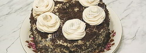 торт воздушный замок. Шаг 15