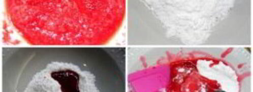 цветная глазурь для торта. Шаг 2