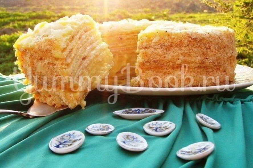 Рецепт творожный наполеон