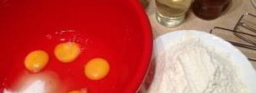 тыквенный торт со взбитыми сливками. Шаг 6