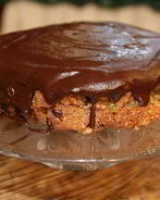 Венский ореховый торт с шоколадной глазурью