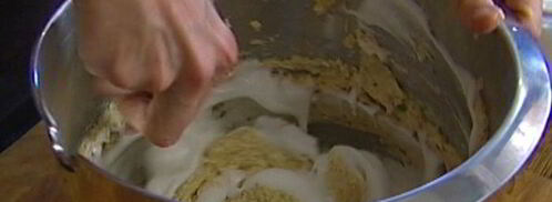 венский ореховый торт с шоколадной глазурью. Шаг 7