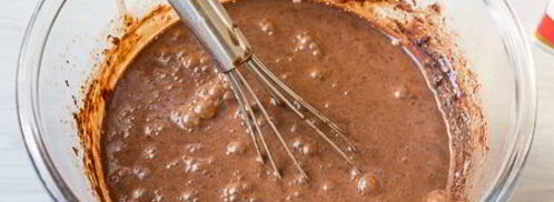 шоколадно-банановые вафли. Шаг 7