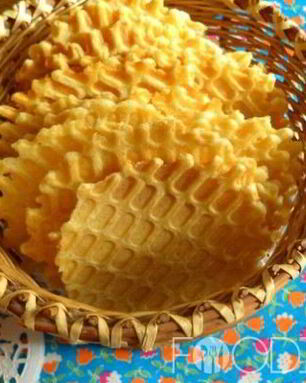 Сырные вафли