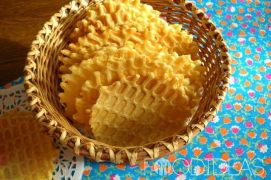 Рецепт сырные вафли