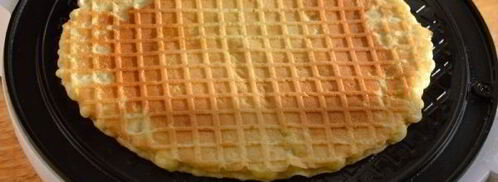 тонкие медовые вафли. Шаг 6