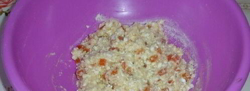 творожные вафли с курагой. Шаг 6