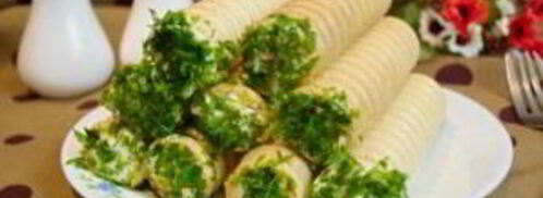 вафельные трубочки с начинкой. Шаг 8