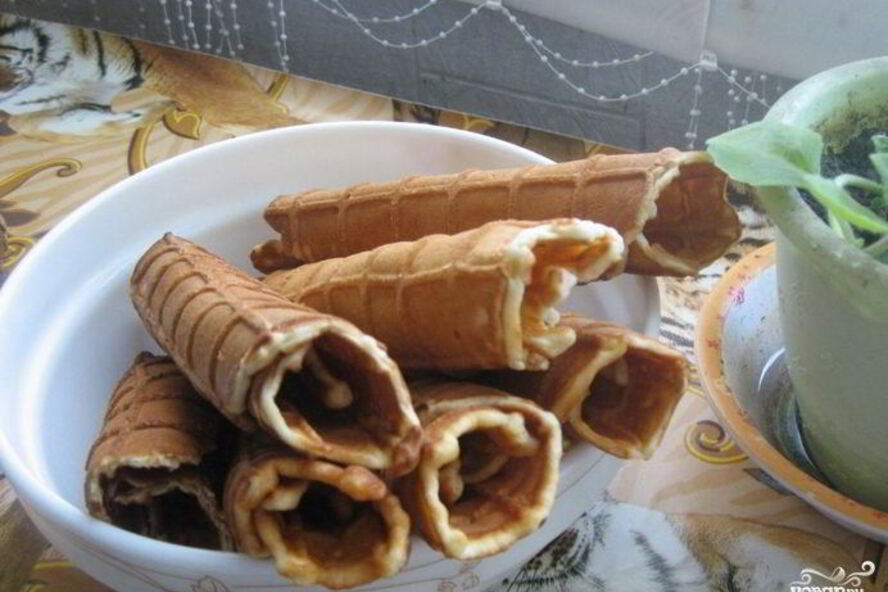 Рецепт вафли на кефире