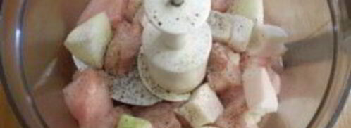 вафли с фаршем в кляре. Шаг 3