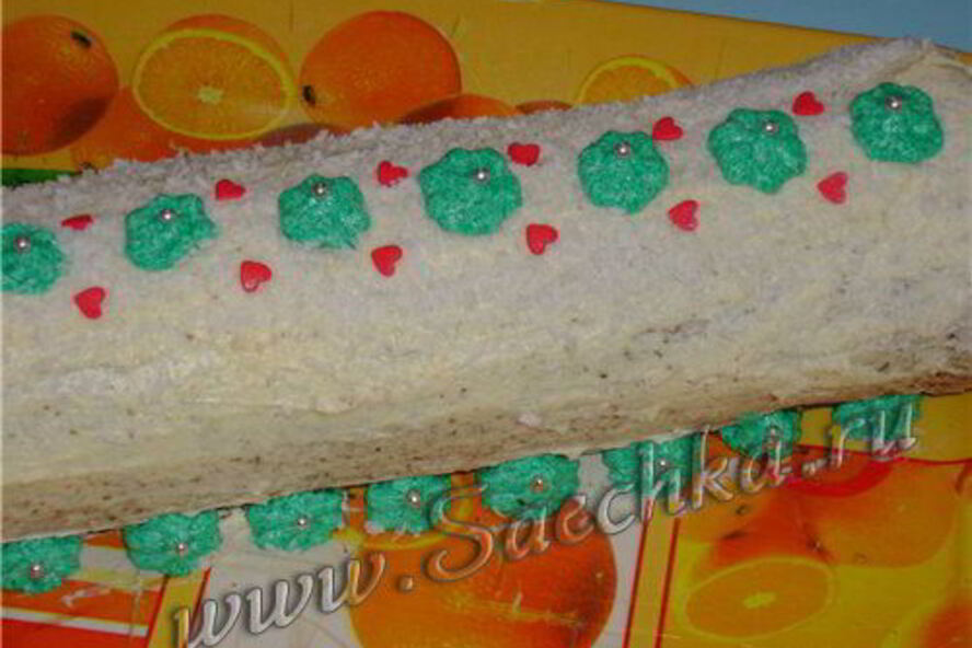 Рецепт воздушный рулет