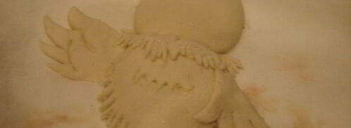 выпечка из пресного теста попугай кеша. Шаг 6