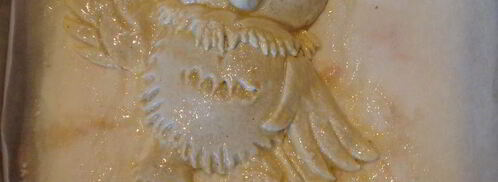 выпечка из пресного теста попугай кеша. Шаг 10