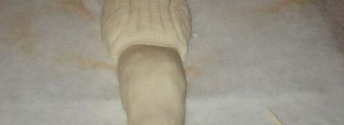 выпечка из пресного теста раки. Шаг 2