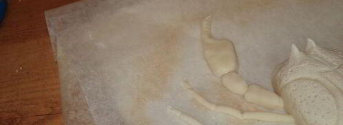 выпечка из пресного теста раки. Шаг 6