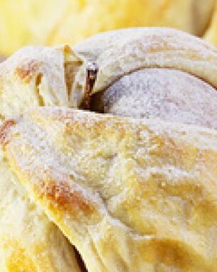 Яблоки в тесте