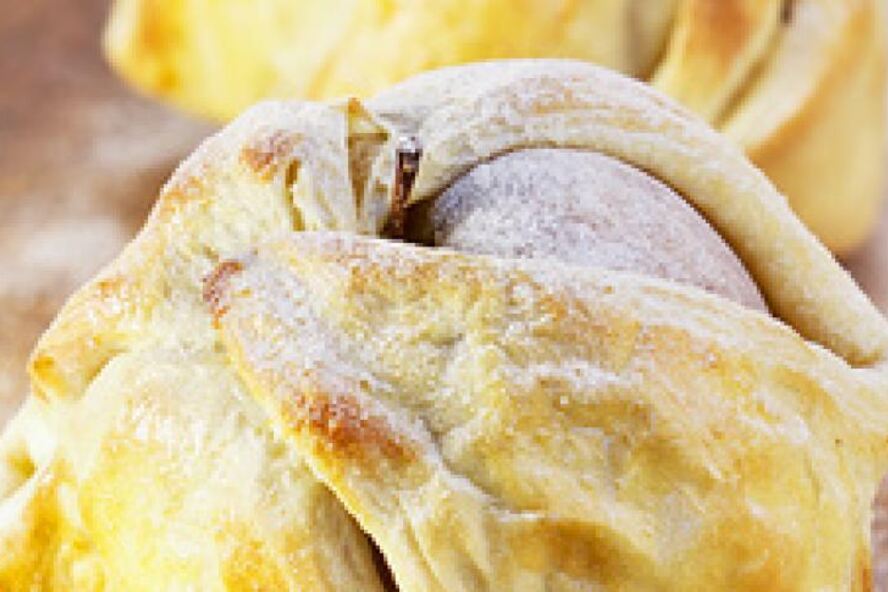 Рецепт яблоки в тесте