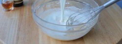 крем для профитролей. Шаг 5