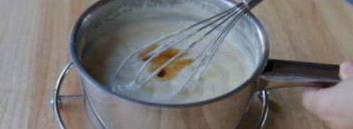 крем для профитролей. Шаг 9