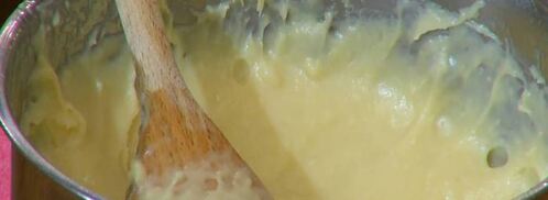 профитроли с ванильным кремом и мороженым. Шаг 5