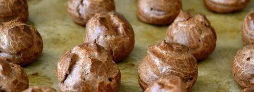 шоколадные профитроли. Шаг 6