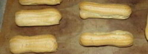 тесто на эклеры. Шаг 7