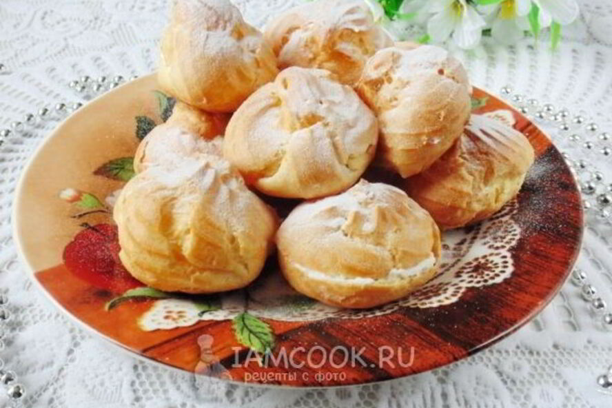 Рецепт творожные эклеры