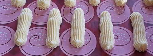 эклеры со сливками. Шаг 11