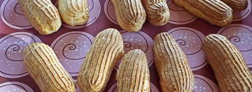 эклеры со сливками. Шаг 12