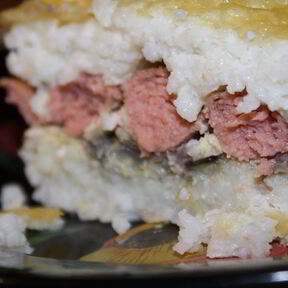 Рисовая запеканка