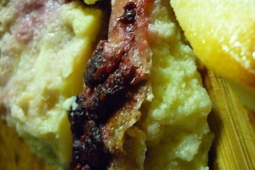 Рецепт фруктово-ягодная творожная запеканка