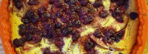 фруктово-ягодная творожная запеканка. Шаг 11