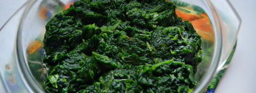 гречневая запеканка с творогом и шпинатом. Шаг 2