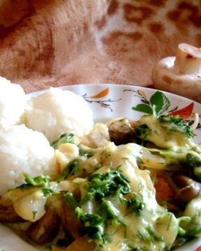 Грибная запеканка