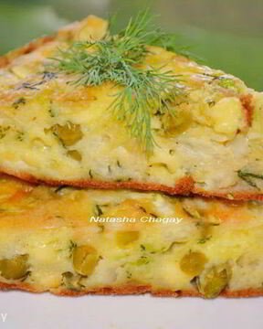 Капустно-сырная запеканка