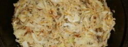 картофельная запеканка с капустой в духовке. Шаг 8