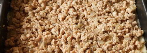 картофельная запеканка с куриным фаршем и сыром. Шаг 4