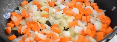 картофельная запеканка с куриным фаршем в духовке. Шаг 3