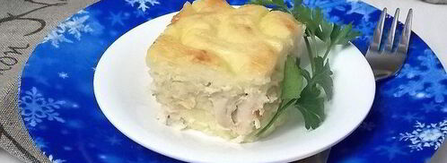 картофельная запеканка с курицей и сыром. Шаг 5