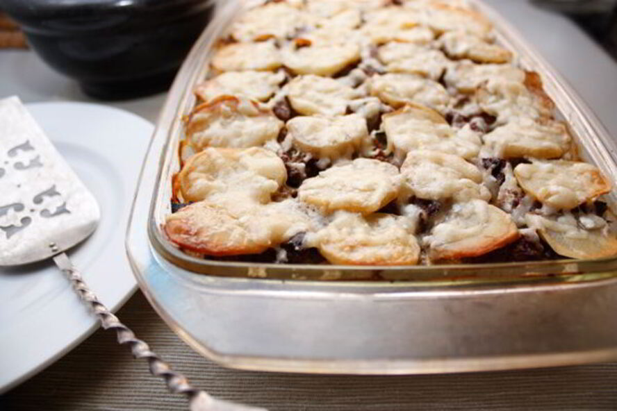 Рецепт картофельная запеканка с мясом