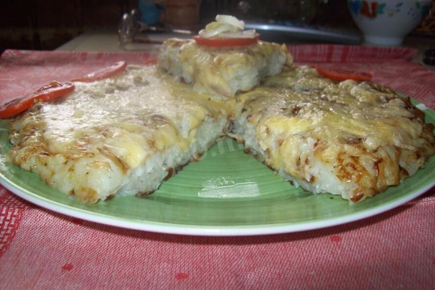 Рецепт картофельная запеканка с твердым сыром луком-порей