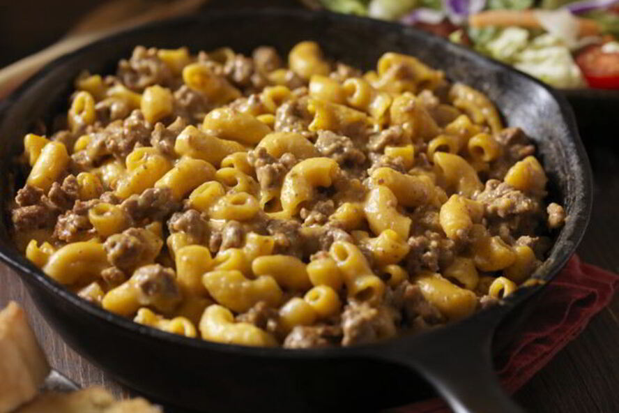 Рецепт макаронная запеканка с фаршем