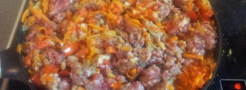 мясная запеканка с картофелем. Шаг 7