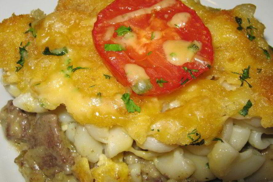 Рецепт осенняя запеканка с печенью