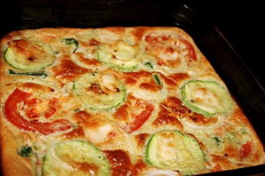 Рецепт овощная запеканка на кефире