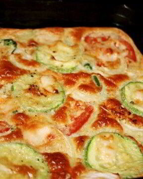 Овощная запеканка на кефире