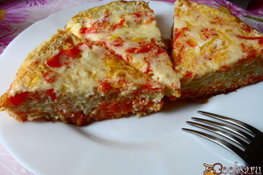 Рецепт овощная запеканка в мультиварке