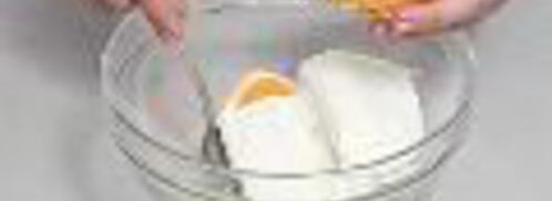 пестрая фруктово-творожная запеканка в мультиварке. Шаг 3